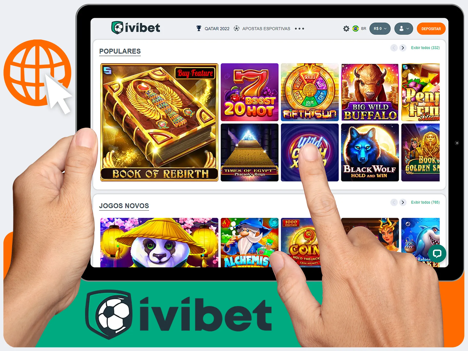 Conheça as vantagens da versão web Ivibet.